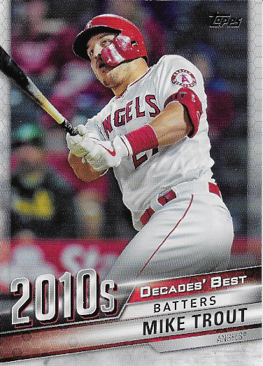 2020 Topps Decades' Best #DB-71 Mike Trout