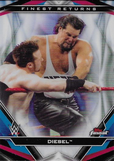 2020 Topps Finest WWE Decade's Finest Returns #R-3 Diesel Royal Rumble 2011