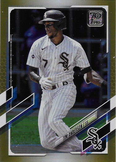 2021 Topps Gold Foil #138 Tim Anderson