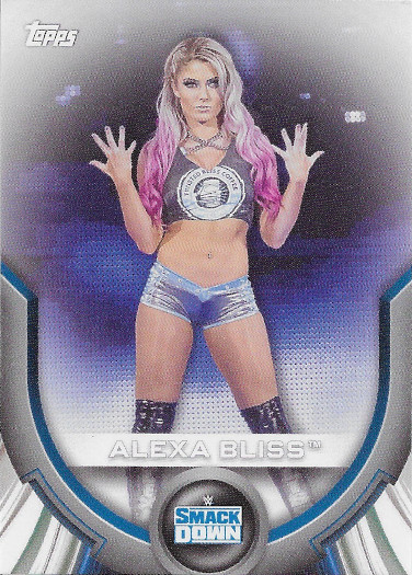 2020 Topps WWE Women's Division Roster #RC-1 Alexa Bliss