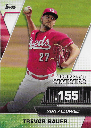 2021 Topps Significant Statistics #SS-14 Trevor Bauer