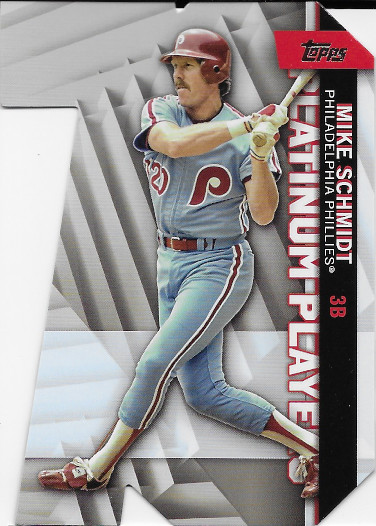 2021 Topps Platinum Players Die-Cuts #PDC-29 Mike Schmidt