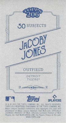 2021 Topps 206 # JaCoby Jones