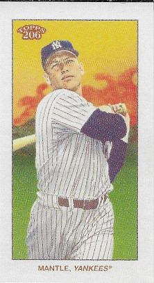 2021 Topps 206 # Mickey Mantle