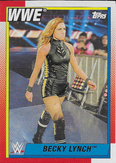 2021 Topps Heritage WWE #98 Becky Lynch