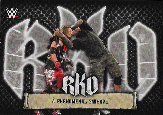 2021 Topps WWE RKO Outta Nowhere #RKO-9 AJ Styles Raw