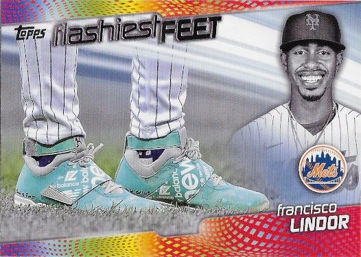 2022 Topps Flashiest Feet #FF-8 Francisco Lindor