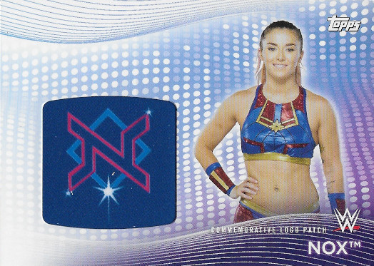 2021 Topps WWE Women's Division Superstar Logo Patch Relics #SLP-TN Nox