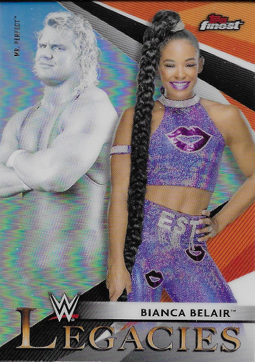 2021 Topps Finest WWE Legacies #L-3 Bianca Belair