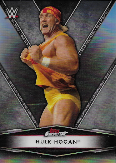 2021 Topps Finest WWE Sole Survivors #SS-1 Hulk Hogan