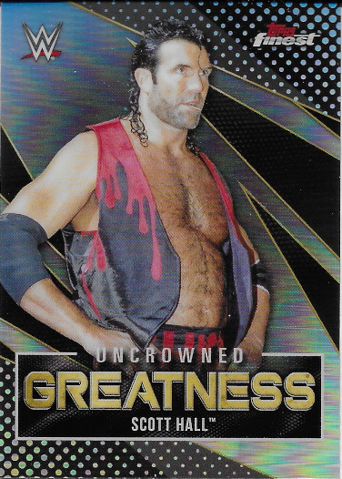 2021 Topps Finest WWE Uncrowned Greatness #UG-17 Scott Hall
