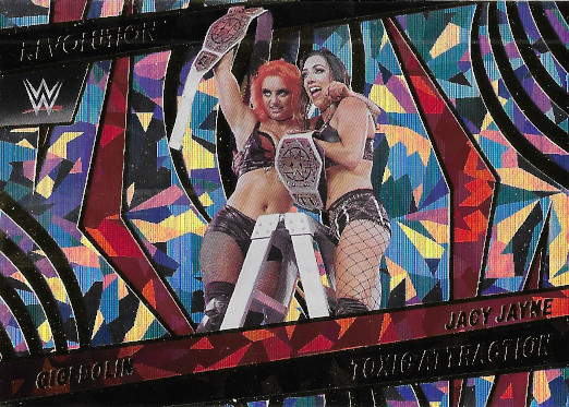 2022 Panini Revolution WWE Fractal #142 Gigi Dolin / Jacy Jayne