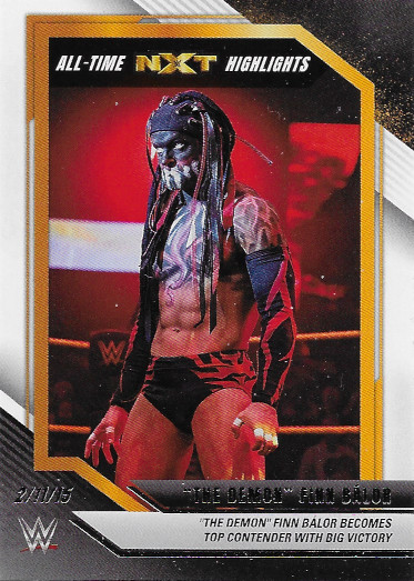 2022 Panini WWE NXT All-Time NXT Highlights #8 The Demon Finn Balor