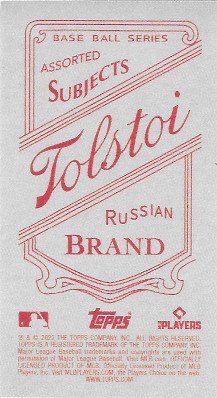 2022 Topps 206 Tolstoi # Daulton Varsho