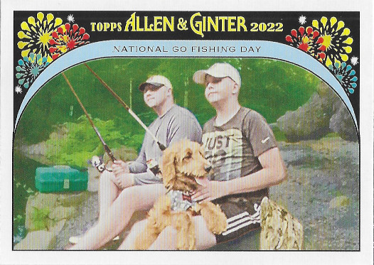2022 Allen & Ginter It's Your Special Day! #IYSD-12 National Go Fishing Day