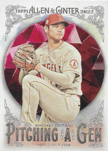 2022 Allen & Ginter Pitching a Gem #PAG-9 Shohei Ohtani