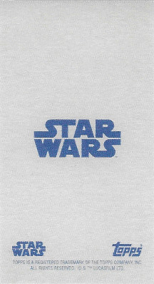 2022 Topps 206 Star Wars Star Wars Logo Back # Grummgar