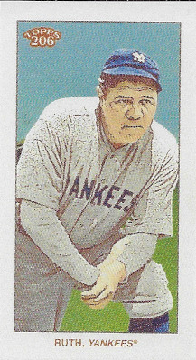 2022 Topps 206 # Babe Ruth