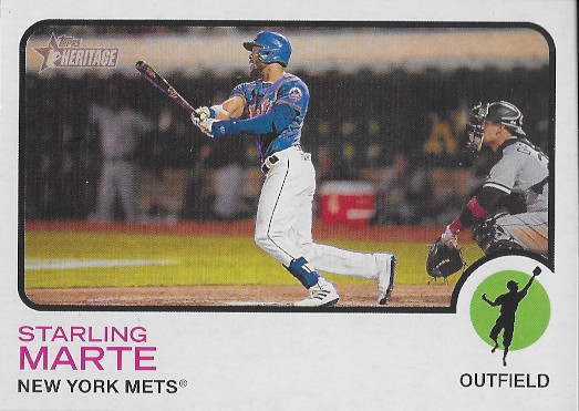 2022 Topps Heritage #671 Starling Marte