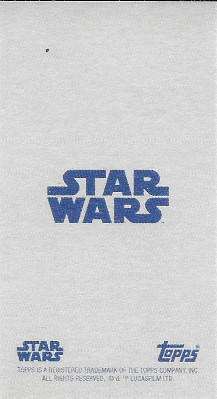 2022 Topps 206 Star Wars Star Wars Logo Back # Bo-Katan Kryze