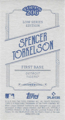 2023 Topps 206 Opening Day Banner # Spencer Torkelson