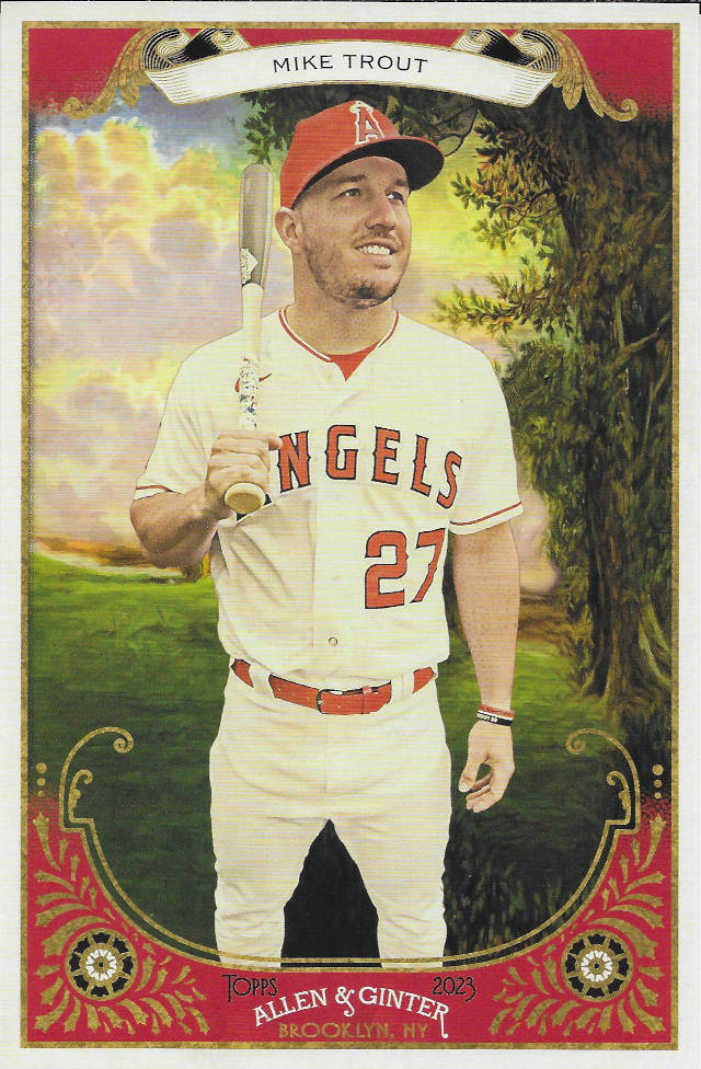 2023 Allen & Ginter Oversized Box Loaders #BC-1 Mike Trout
