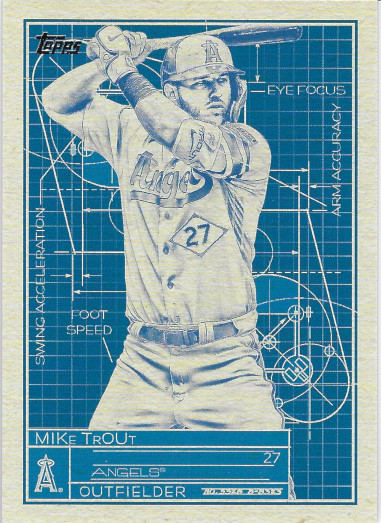 2024 Topps Superstar Blueprint #SB-2 Mike Trout