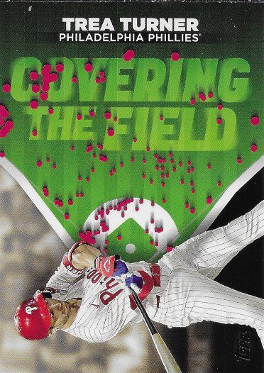 2024 Topps Covering the Field #CTF-25 Trea Turner