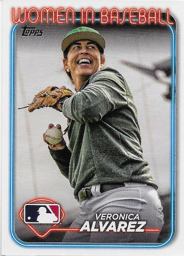 2024 Topps Women in Baseball #WIB-1 Veronica Alvarez