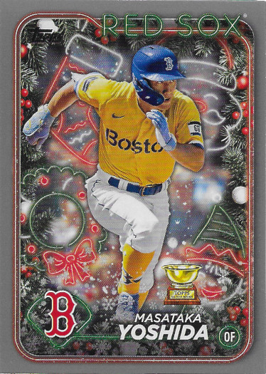 2024 Topps Holiday Silver Metallic #H5 Masataka Yoshida