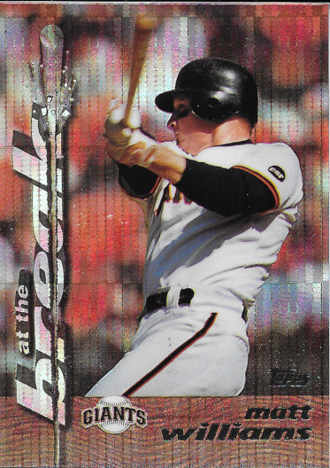 1995 Topps Power Boosters #10T Matt Williams