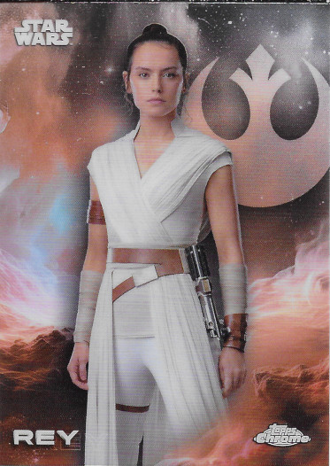 2025 Topps Chrome Star Wars #155 Rey