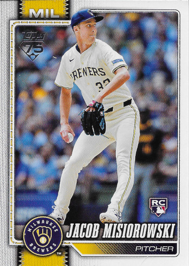 2026 Topps #10 Jacob Misiorowski RC