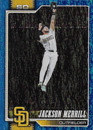 2026 Topps Blue Holo Foil #229 Jackson Merrill