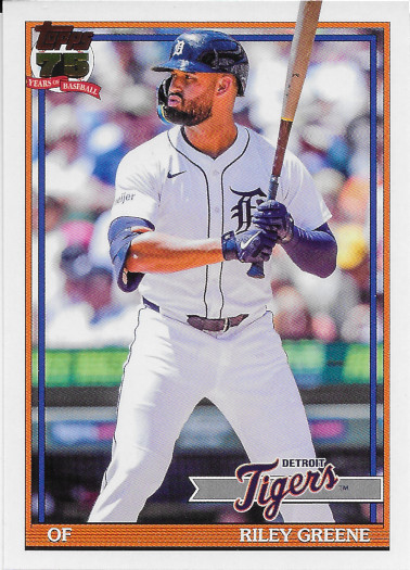 2026 Topps 1991 Topps #T91-2 Riley Greene