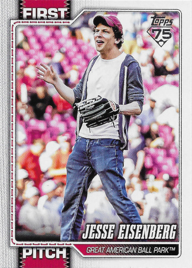2026 Topps First Pitch #FP-5 Jesse Eisenberg