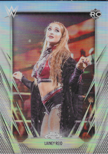 2026 Topps Chrome WWE Refractor #117 Lainey Reid RC