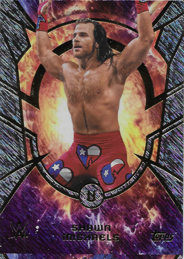 2026 Topps Universe WWE Grand Entrances Lightning #GE-6 Shawn Michaels