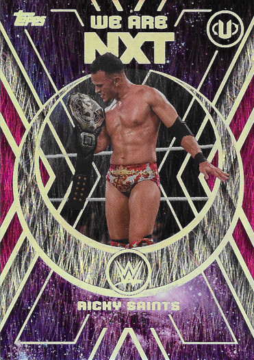 2026 Topps Universe WWE We Are NXT Magenta Magnetic #NXT-8 Ricky Saints