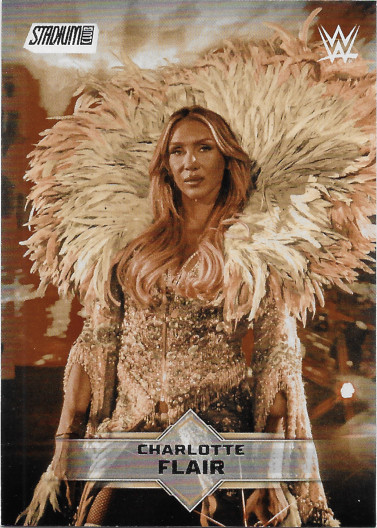 2026 Topps Stadium Club WWE Sepia #176 Charlotte Flair