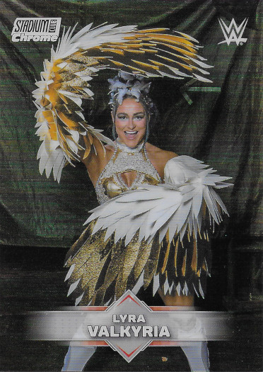 2026 Topps Stadium Club WWE Chrome Refractor #120 Lyra Valkyria