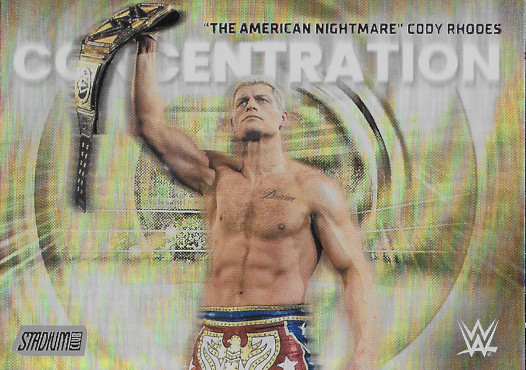 2026 Topps Stadium Club WWE Concentration #C-11 \