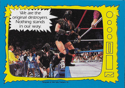 1987 Topps WWF #71 Ax and Smash