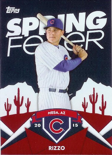 2015 Topps Spring Fever SF-7 Anthony Rizzo