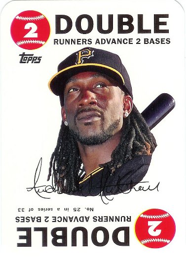 2015 Topps Archives 1968 Topps Game #25 Andrew McCutchen
