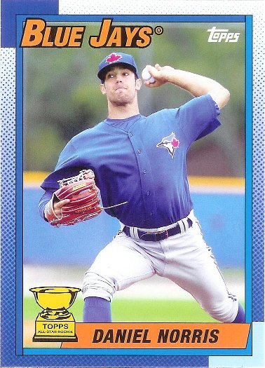 2015 Topps Archives 1990 Topps All-Star Rookies #90ASI-DN Daniel Norris