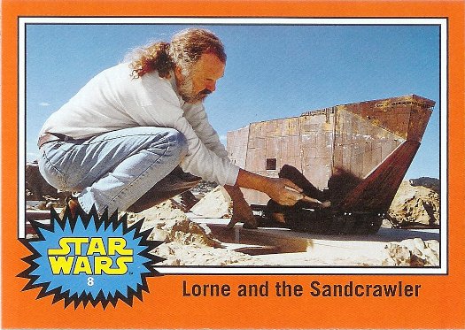 2015 Topps Star Wars: Journey to The Force Awakens Behind the Scenes #BTS-8 Lorne and the Sandcrawler