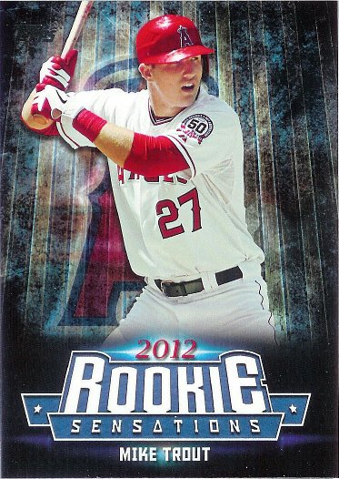 2015 Topps Rookie Sensations #RS-3 Mike Trout