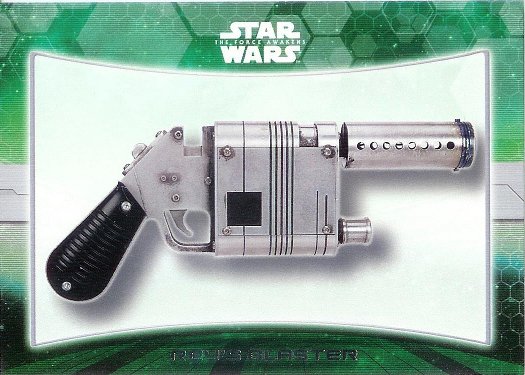 2015 Topps Star Wars The Force Awakens Weapons #6 Rey's blaster