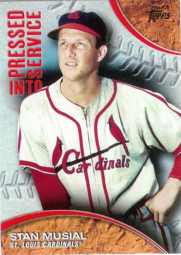 2016 Topps Pressed Into Service #PIS-6 Stan Musial